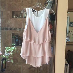 BCBGMaxAzria Layered Tunic - M